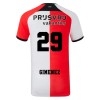 Maillot de Supporter Feyenoord Rotterdam Gimenez 29 Domicile 2024-25 Pour Enfant